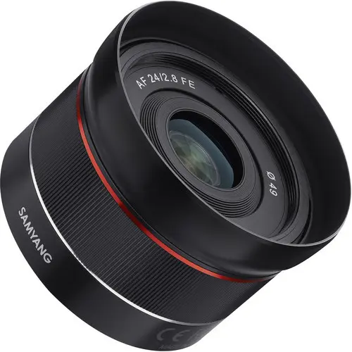 2. Samyang AF 24mm f/2.8 FE Lens for Sony E Mount