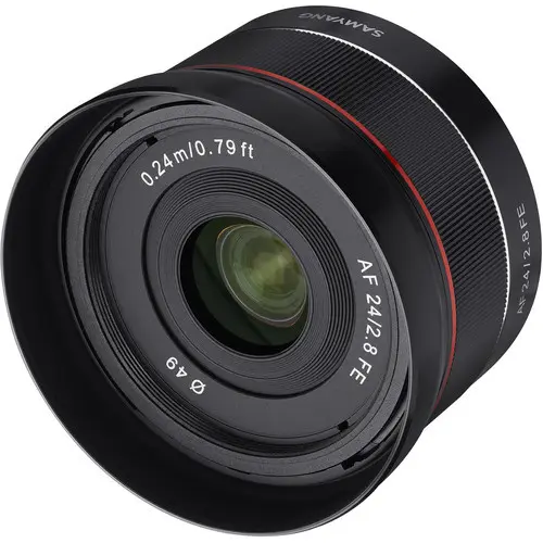 3. Samyang AF 24mm f/2.8 FE Lens for Sony E Mount