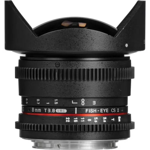Main Image Samyang 8mm T3.8 Asph IF MC Fisheye CS II (Canon) Lens