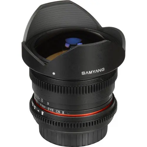 7. Samyang 8mm T3.8 Asph IF MC Fisheye CS II (Canon) Lens