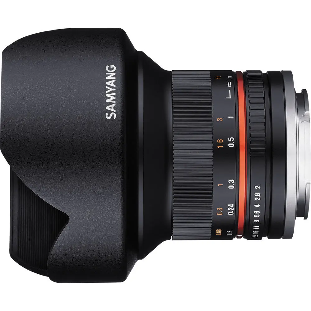 3. Samyang 12mm f/2.0 NCS CS Black (Sony E) Lens