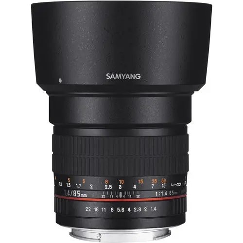 2. Samyang 85mm f/1.4 Aspherical IF (Fuji X) Lens