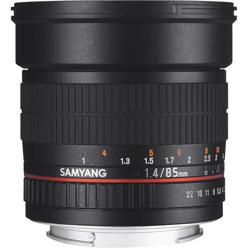 3. Samyang 85mm f/1.4 Aspherical IF (Fuji X) Lens