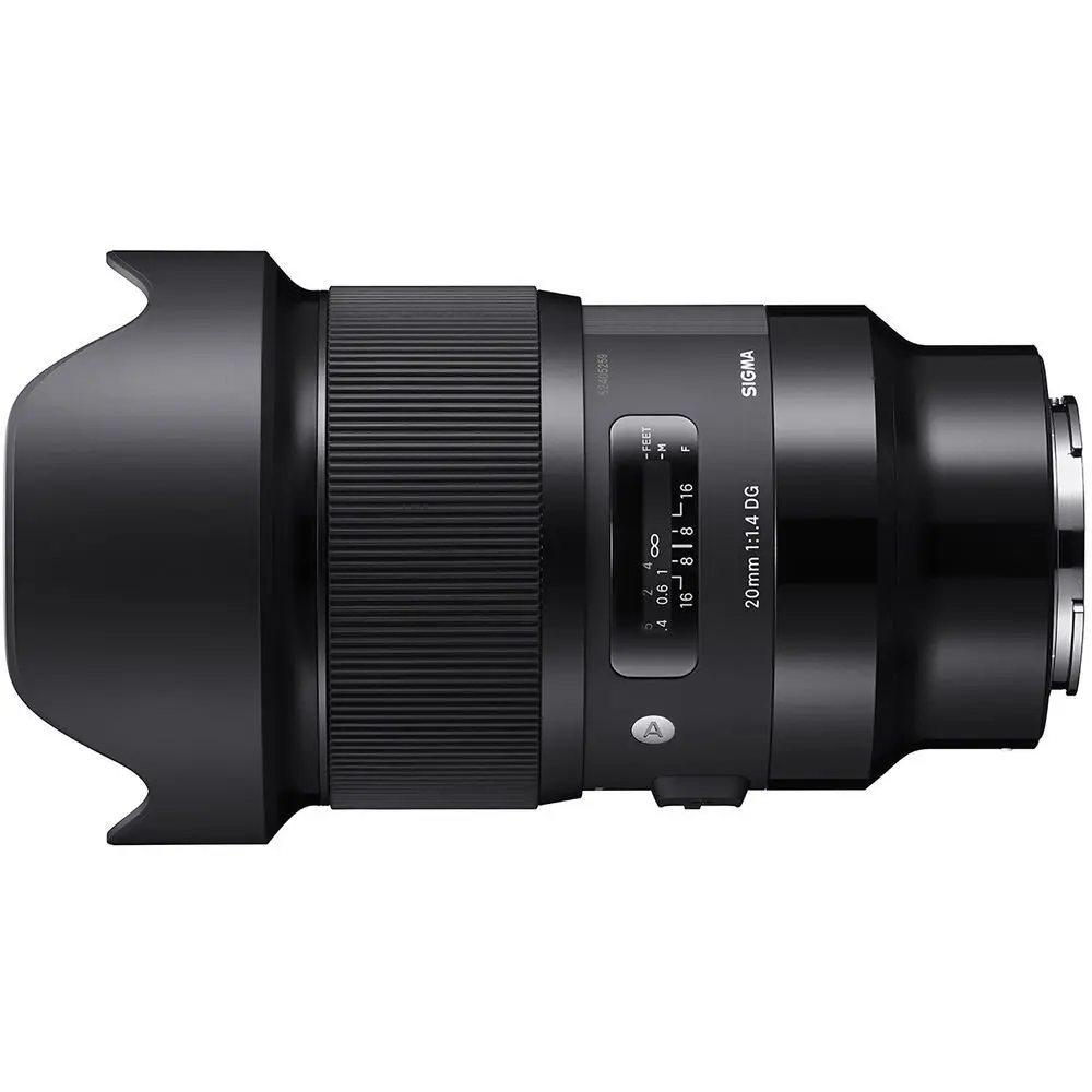 4. Sigma 20mm F1.4 DG HSM | A (Sony-E) Lens