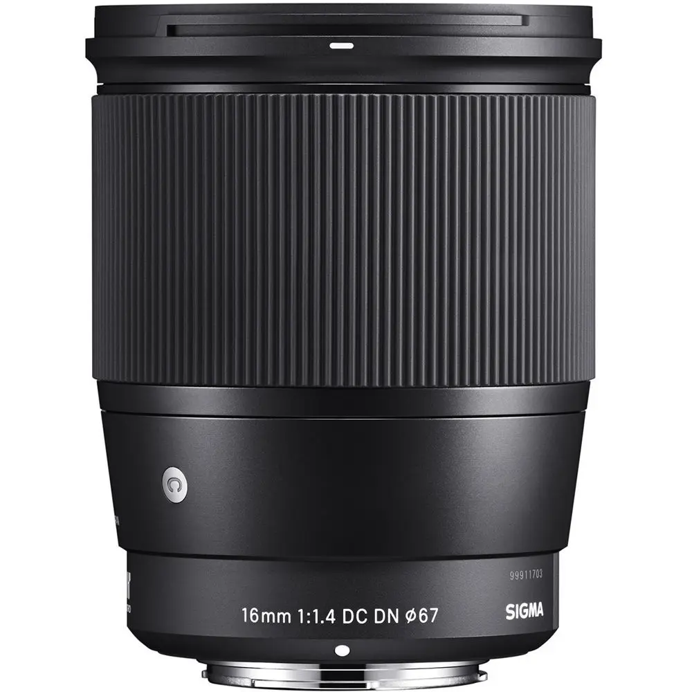 1. Sigma 16mm F1.4 DC DN|Contemporary (Sony E) Lens