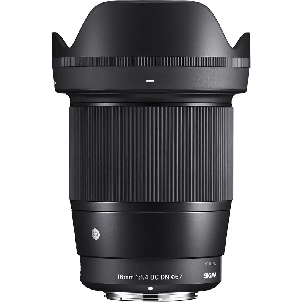2. Sigma 16mm F1.4 DC DN|Contemporary (Sony E) Lens