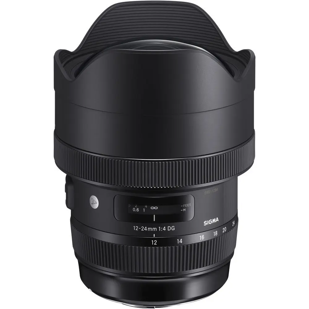1. Sigma 12-24mm F4 DG HSM for Nikon F Mount Lens