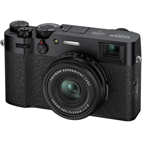 2. Fujifilm FinePix X100V Black Camera