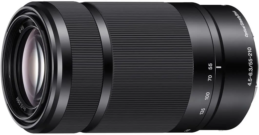 2. Sony E 55-210mm F4.5-6.3 OSS (Black) Lens