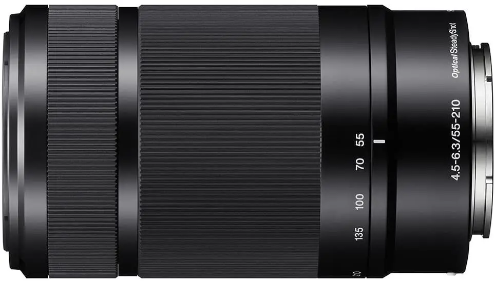 3. Sony E 55-210mm F4.5-6.3 OSS (Black) Lens