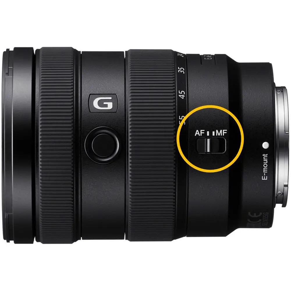 3. Sony E 16-55mm f/2.8 G Lens Lens