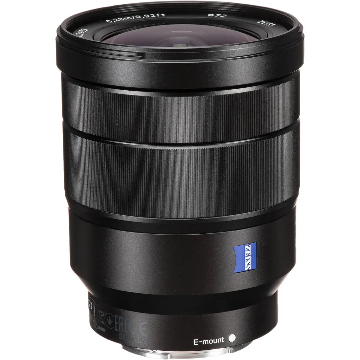 1. Sony FE 16-35mm F4 ZA OSS SEL1635Z F4.0 E-Mount Full Frame Lens