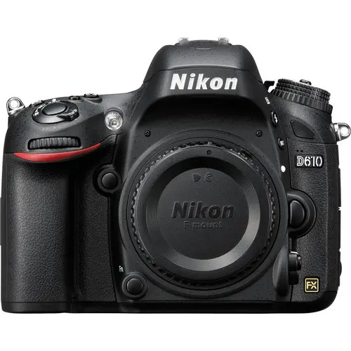 Main Image Nikon D610 BODY Full Frame SLR Camera with