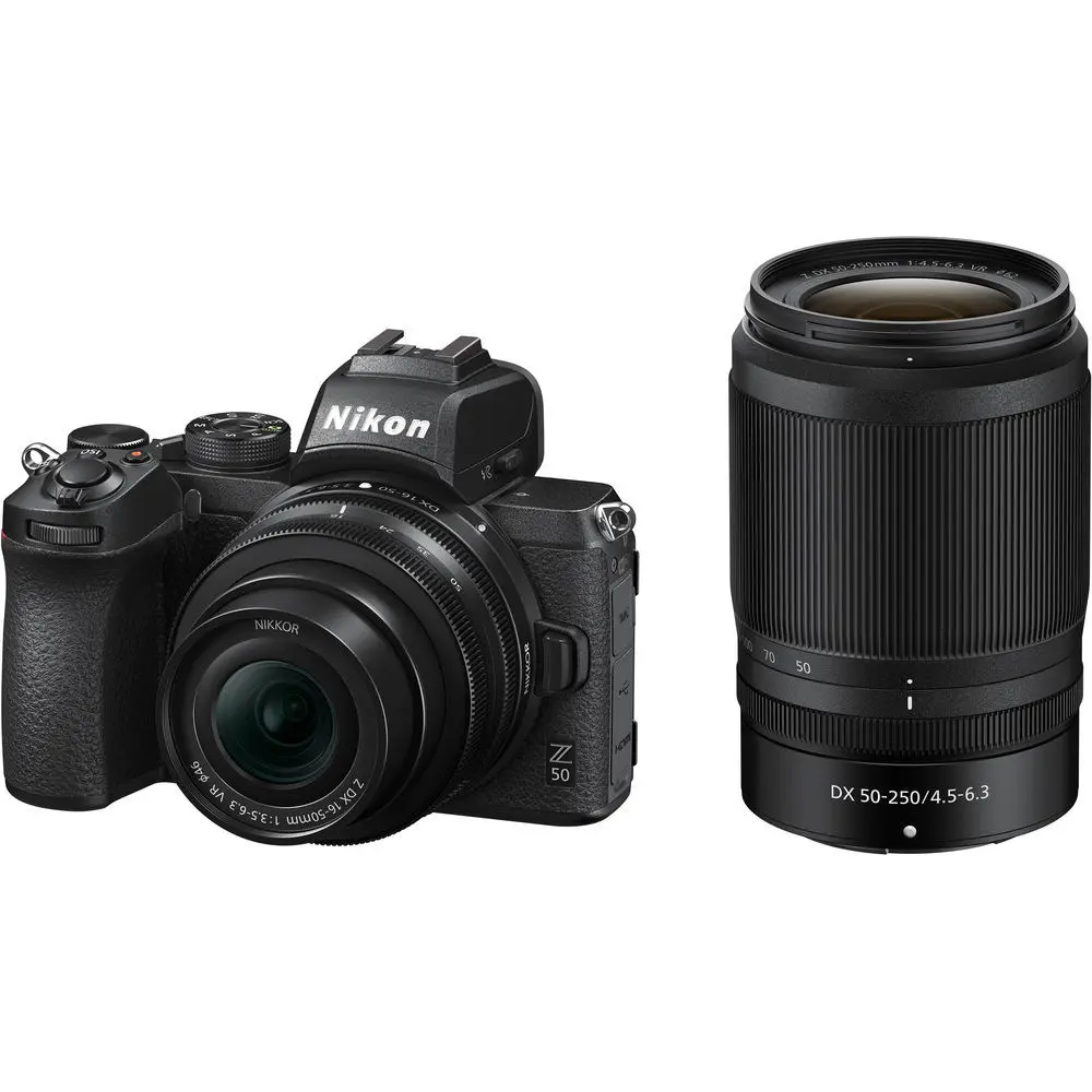 Nikon Z50 Kit twin lens kit (16-50)(50-250) Camera