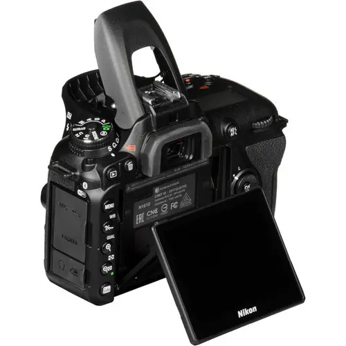 10. Nikon D7500 20.9MP 4K Ultra HD Body Digital SLR Camera