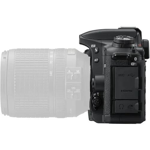 4. Nikon D7500 20.9MP 4K Ultra HD Body Digital SLR Camera
