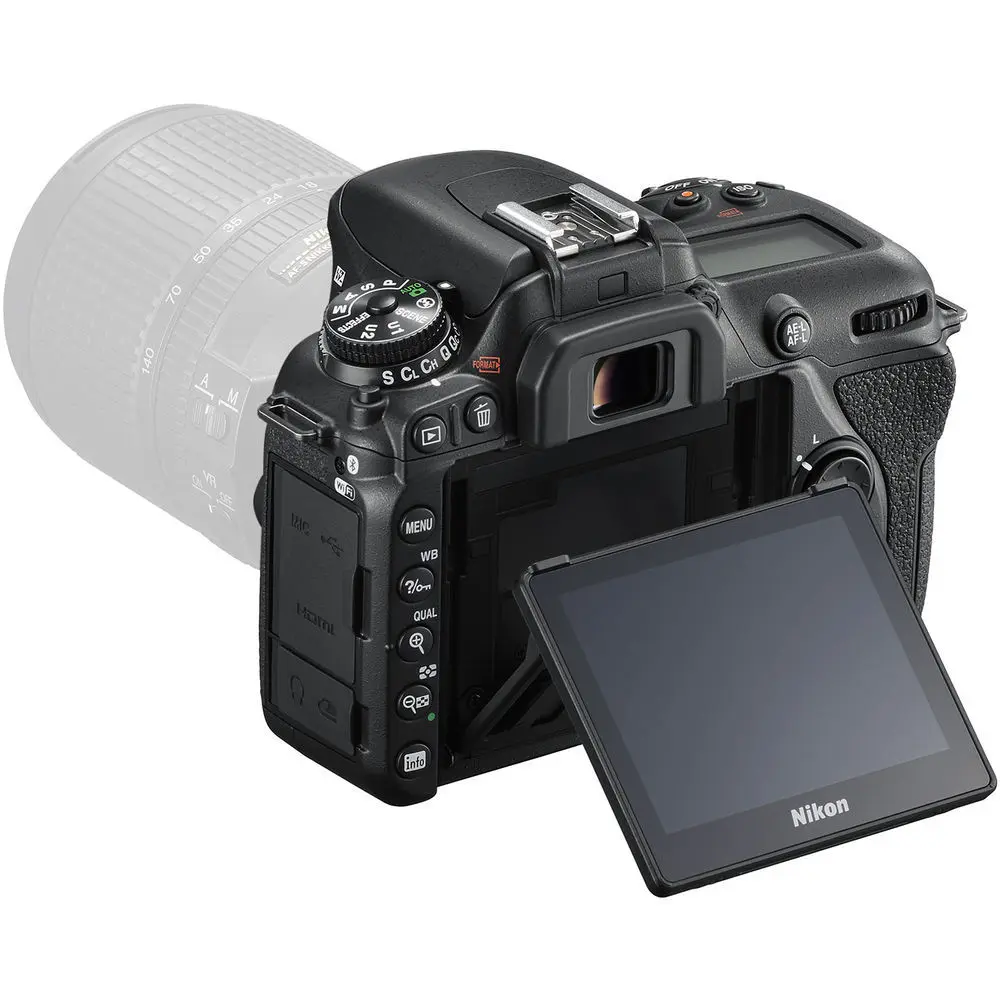 5. Nikon D7500 20.9MP 4K Ultra HD Body Digital SLR Camera