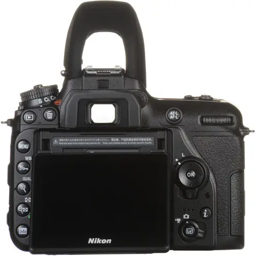 7. Nikon D7500 20.9MP 4K Ultra HD Body Digital SLR Camera
