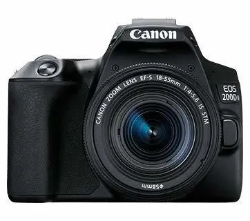 Main Image Canon EOS 200D MK II Kit (18-55 STM) Black Camera