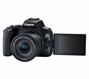 2. Canon EOS 200D MK II Kit (18-55 STM) Black Camera