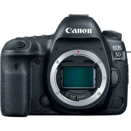 Main Image Canon EOS 5D Mark IV Overview  Key Features  In The BoxBody (kit box) Camera