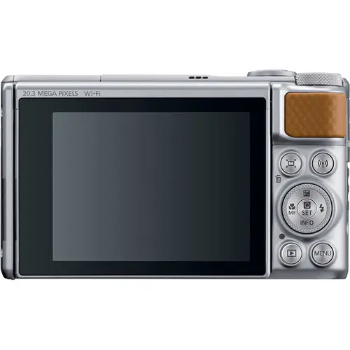 2. Canon PowerShot SX740 HS Silver 20.3MP 40x Optical Zoom 4K Wifi