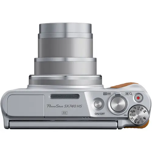 3. Canon PowerShot SX740 HS Silver 20.3MP 40x Optical Zoom 4K Wifi