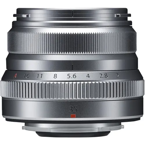 1. Fujifilm FUJINON XF 35mm F2 R WR Silver Lens