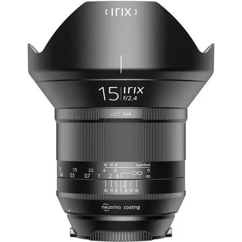 Main Image Irix Lens 15mm F/2.4 Blackstone (Nikon) Lens