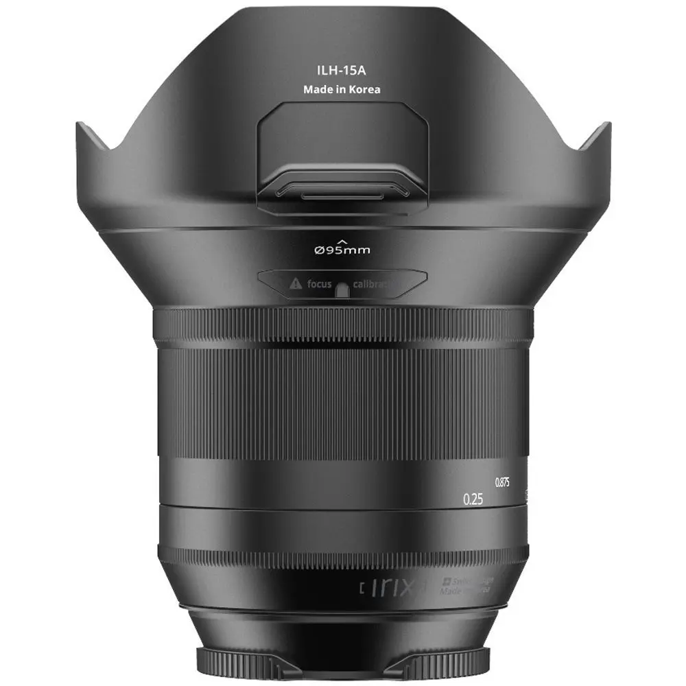 1. Irix Lens 15mm F/2.4 Blackstone (Nikon) Lens