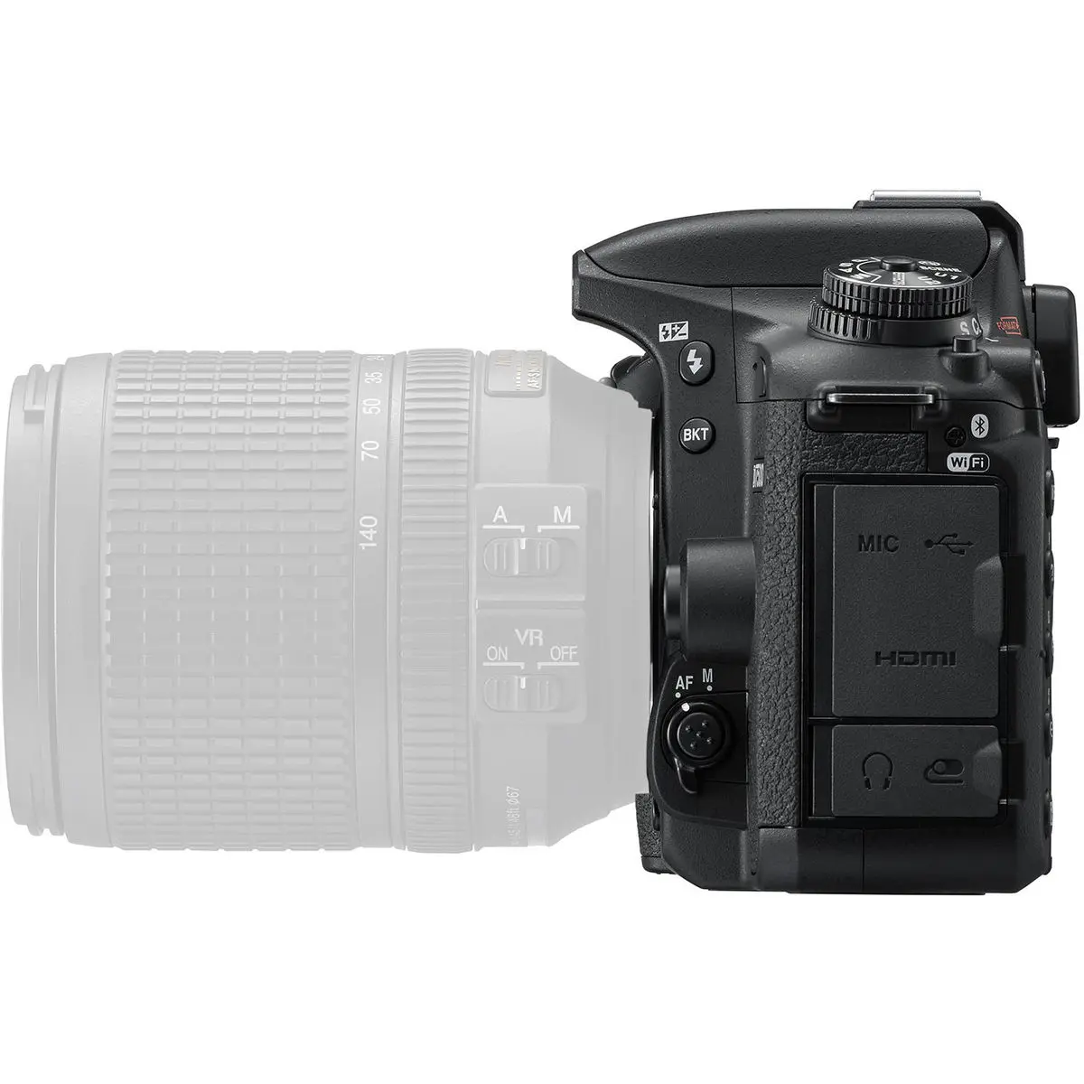 4. Nikon D7500 body (kit box) Camera