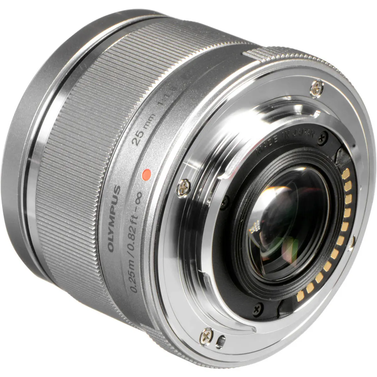 3. Olympus M.ZUIKO DIGITAL 25mm F1.8 (Silver) Lens