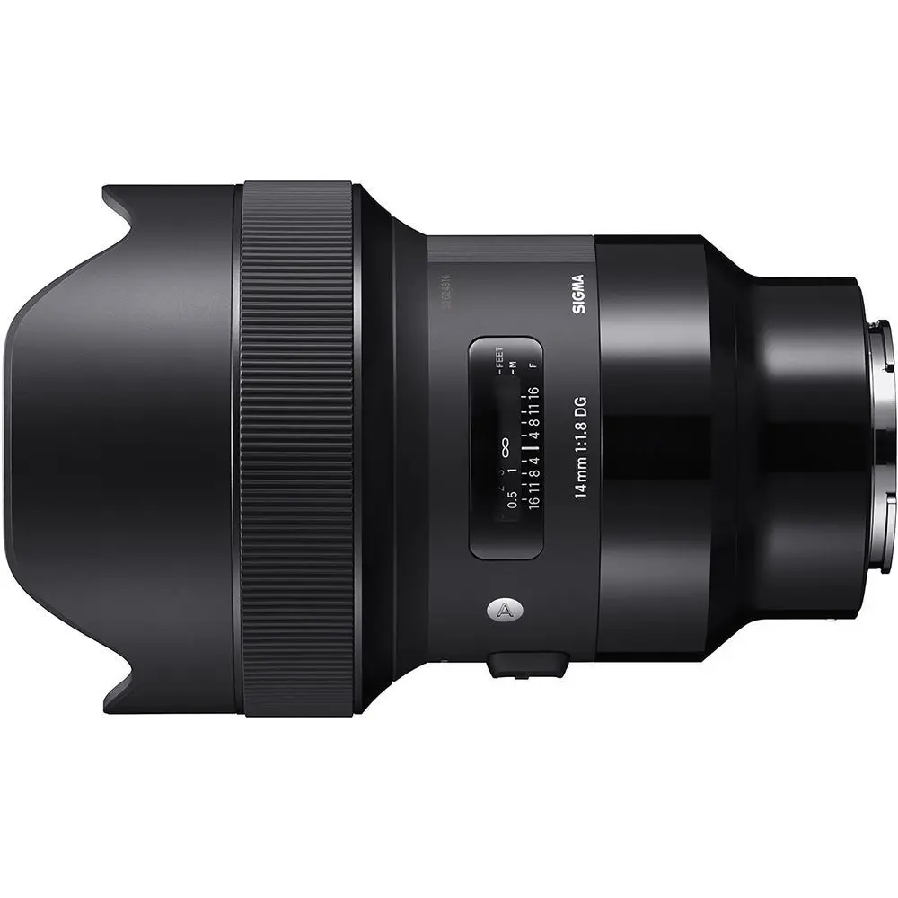 1. Sigma 14mm F1.8 DG HSM | Art (Sony E) Lens