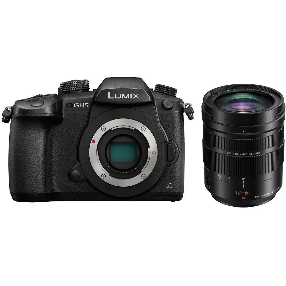 6. Panasonic Lumix DC-GH5 kit (12-60 f2.8-4) Camera
