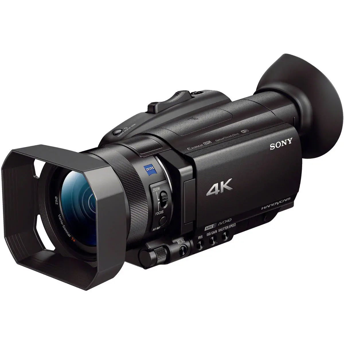 1. Sony FDR-AX700 4K Camcorder PAL