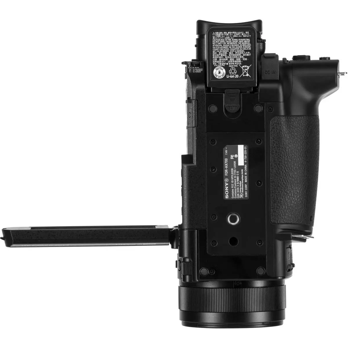 10. Sony FDR-AX700 4K Camcorder PAL