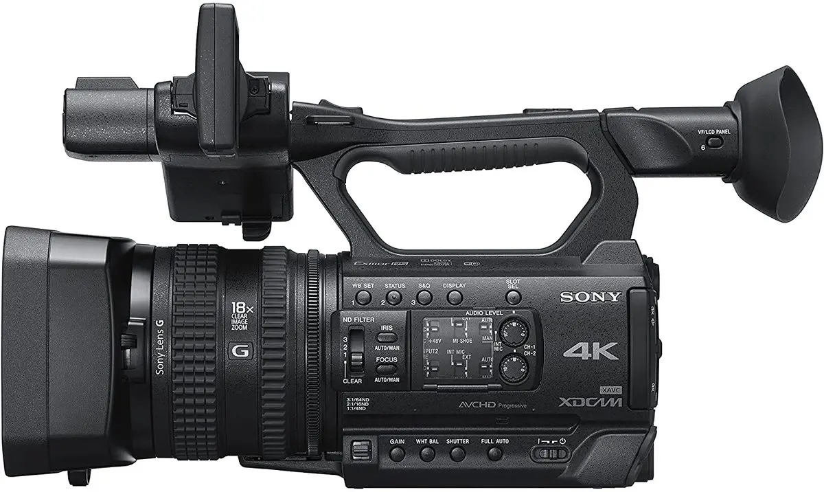 5. Sony PXW-Z150 4K XDCAM Camcorder