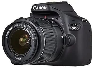 1. Canon EOS 4000D Kit (18-55 III)Camera