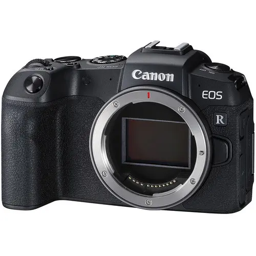 1. Canon EOS RP Body 26.2MP UHD 4K Wi-Fi Mirrorless DSLR Camera