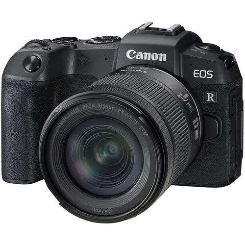 Canon EOS RP Kit (RF 24-105 IS STM) with adapter Camera