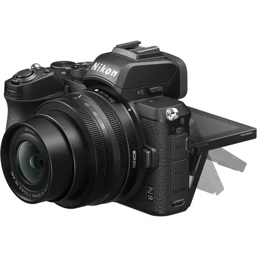 6. Nikon Z50 Kit twin lens kit (16-50)(50-250) 20.9MP Mirrorless Digital Camera