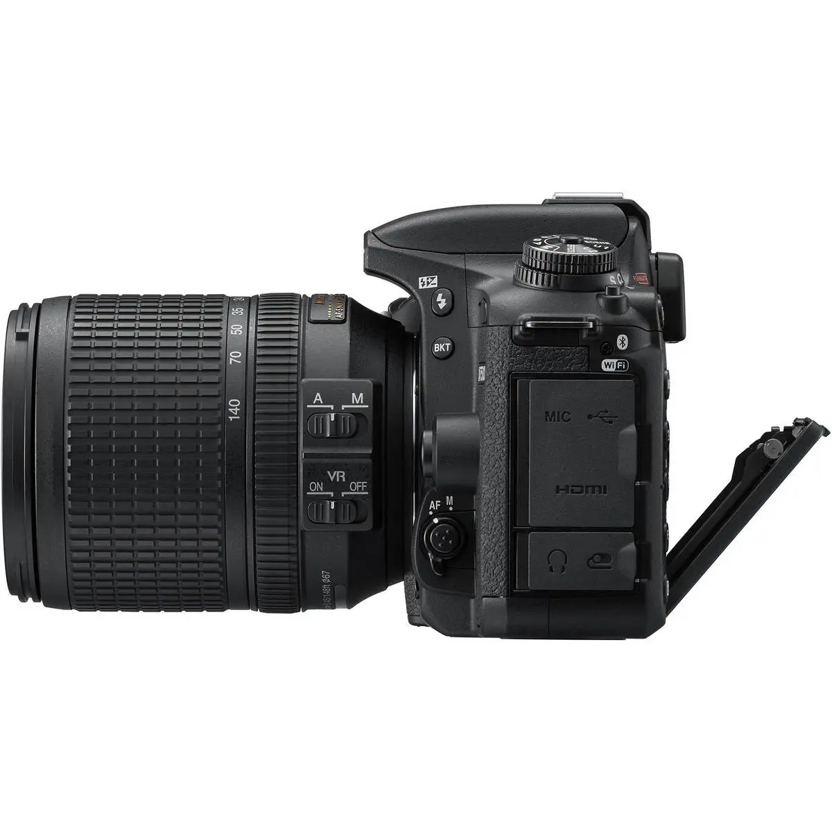 8. Nikon D7500 18-140 kit 20.9MP 4K UltraHD Digital SLR Camera