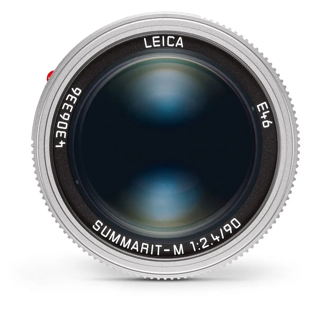1. LEICA SUMMARIT-M 90mm f/2.4 (Silver) Lens