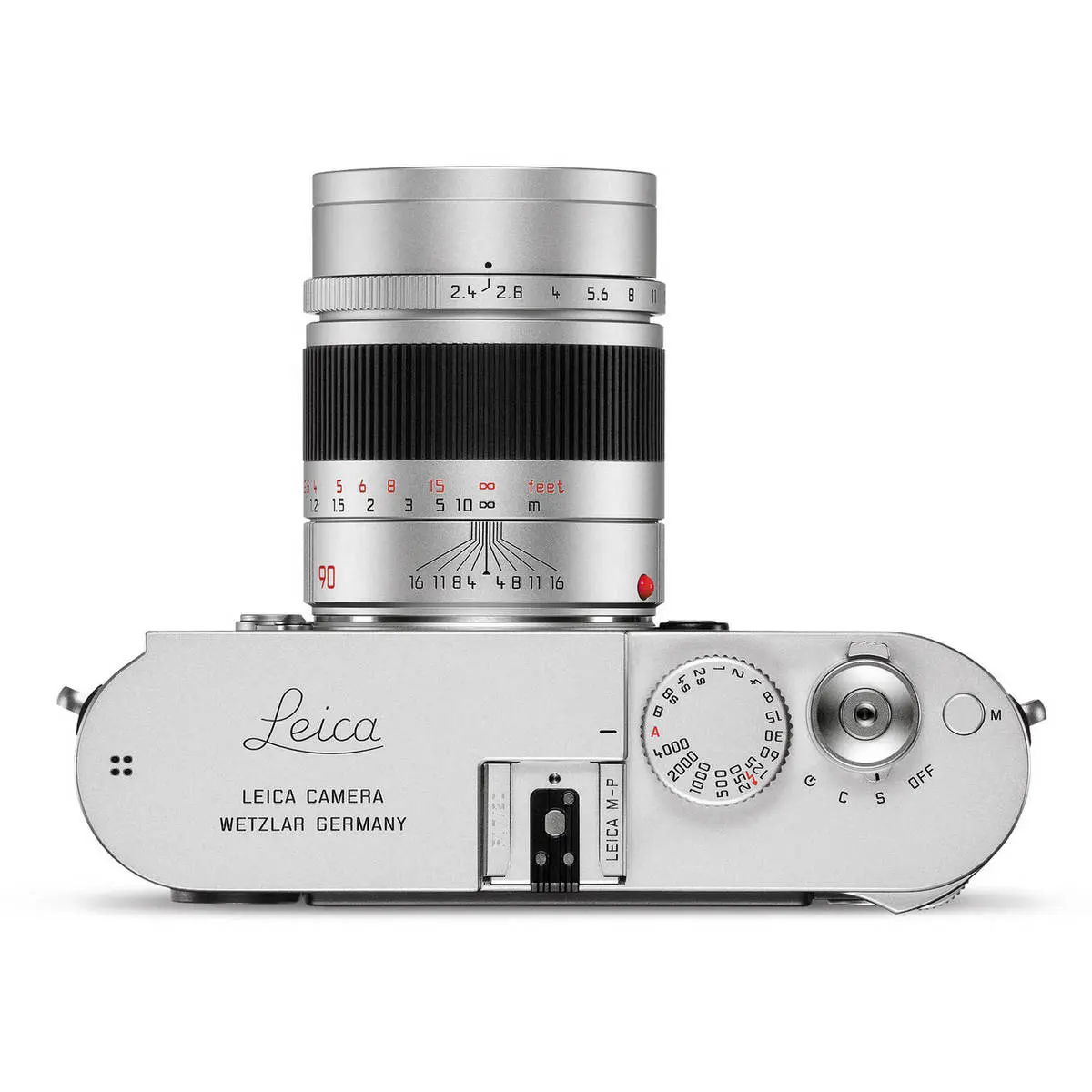 3. LEICA SUMMARIT-M 90mm f/2.4 (Silver) Lens