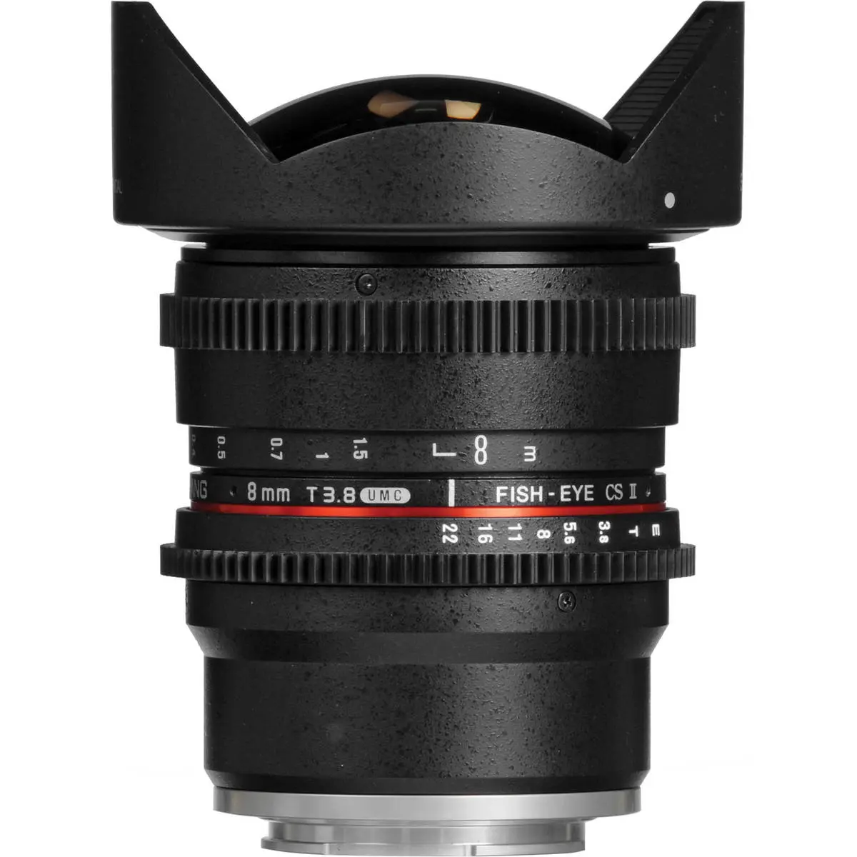 Main Image Samyang 8mm T3.8 Asph IF MC Fisheye CS II (Sony-E) Lens