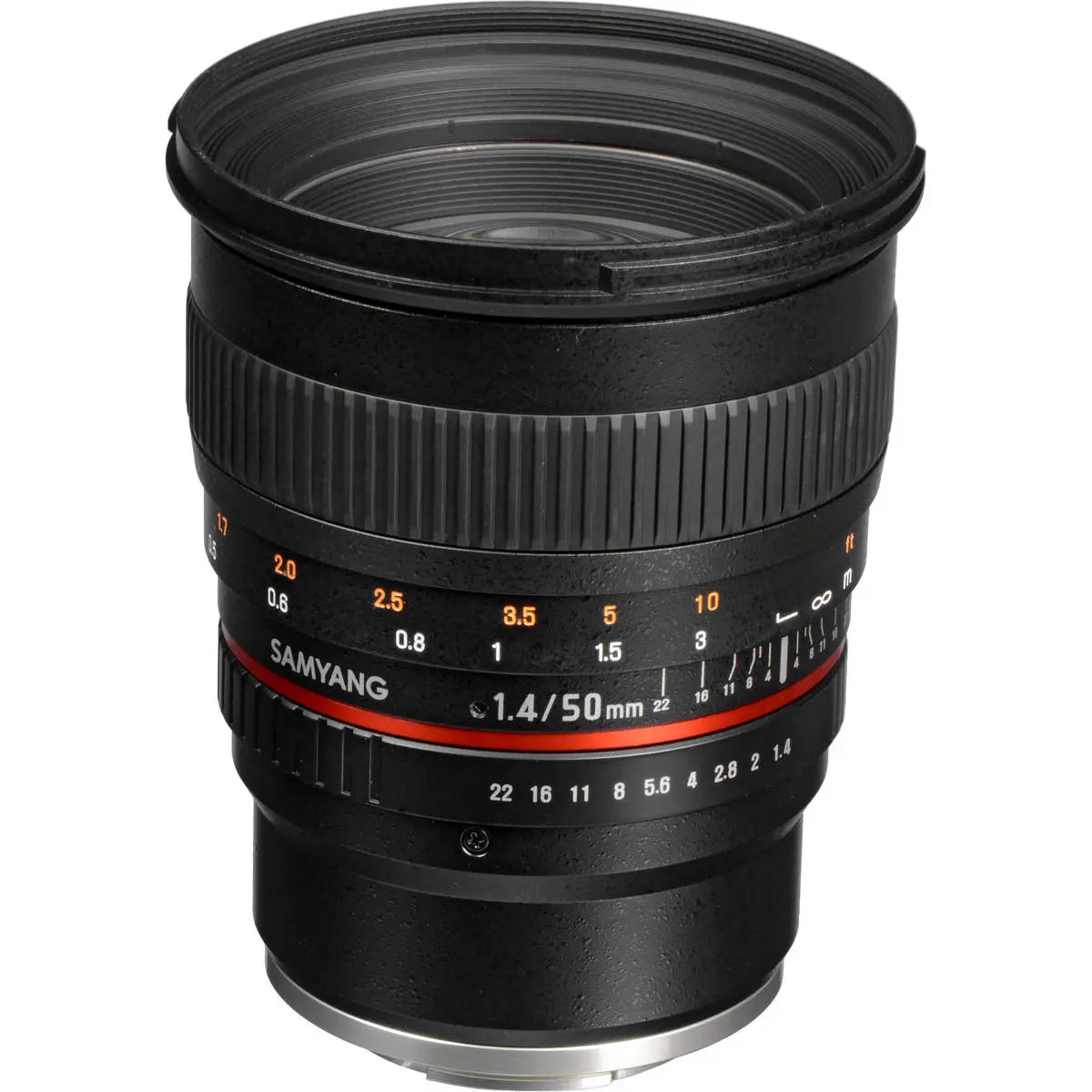 1. Samyang 50 mm f/1.4 AS UMC (Sony A) Lens