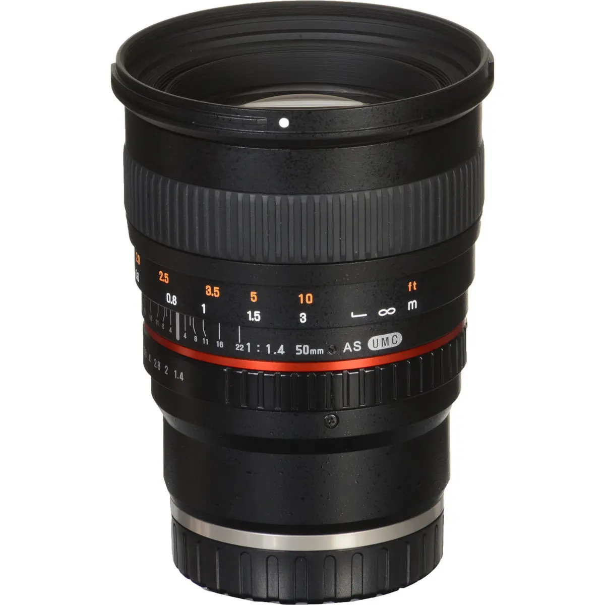 11. Samyang 50 mm f/1.4 AS UMC (Sony E) Lens
