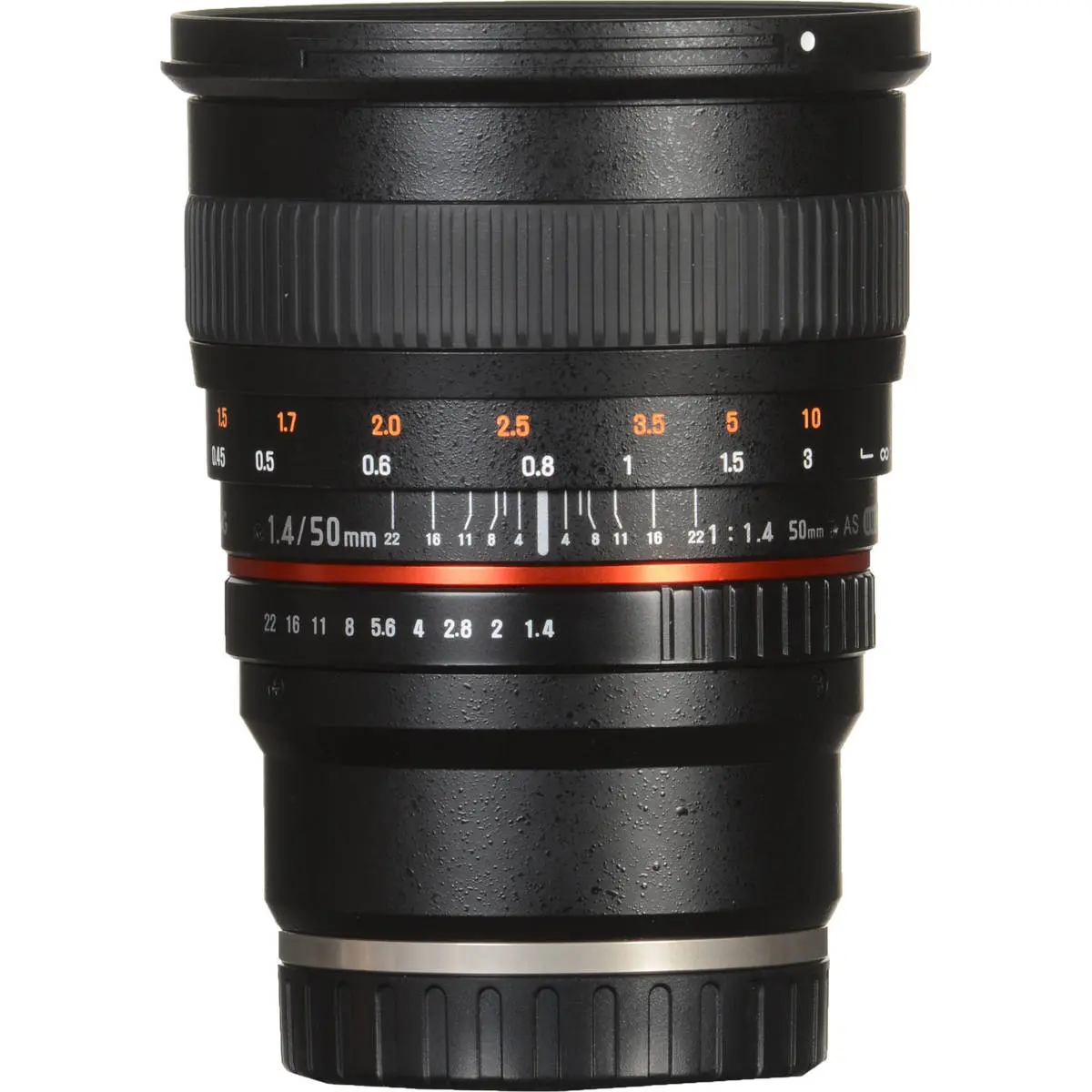 4. Samyang 50 mm f/1.4 AS UMC (Sony E) Lens