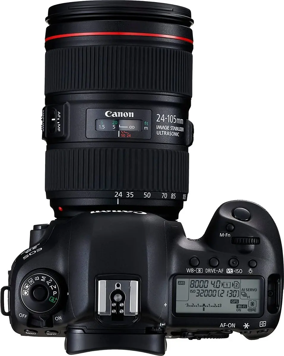 1. Canon EOS 5D Mark IV 24-105 II Kit MK 4 30.4MP Wifi DSLR Camera