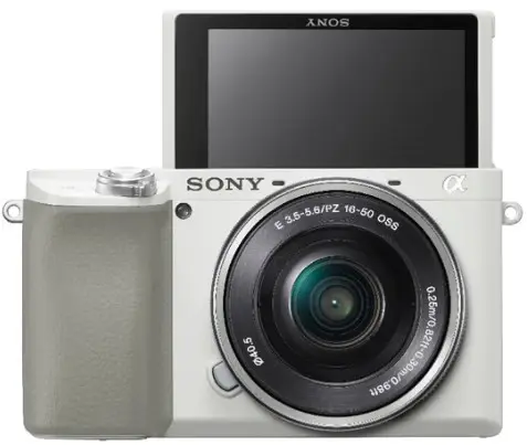 1. Sony A6100 Kit (16-50) White Camera